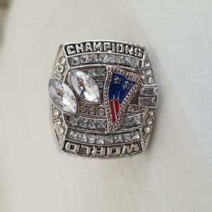 Tom Brady Patriots World Champions Ring Super Bowl Undefeated At Home